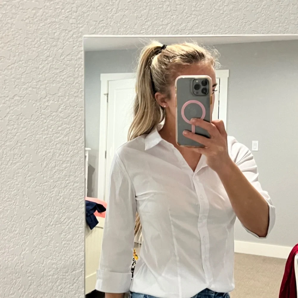 White button up - Picture 5 of 8